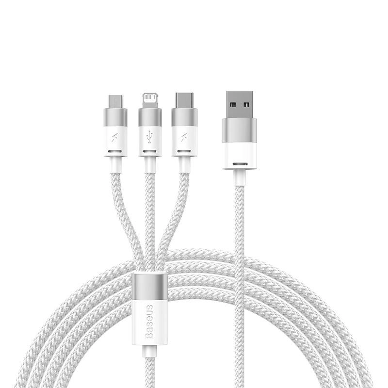 Кабель Baseus StarSpeed White (CAXS000002)