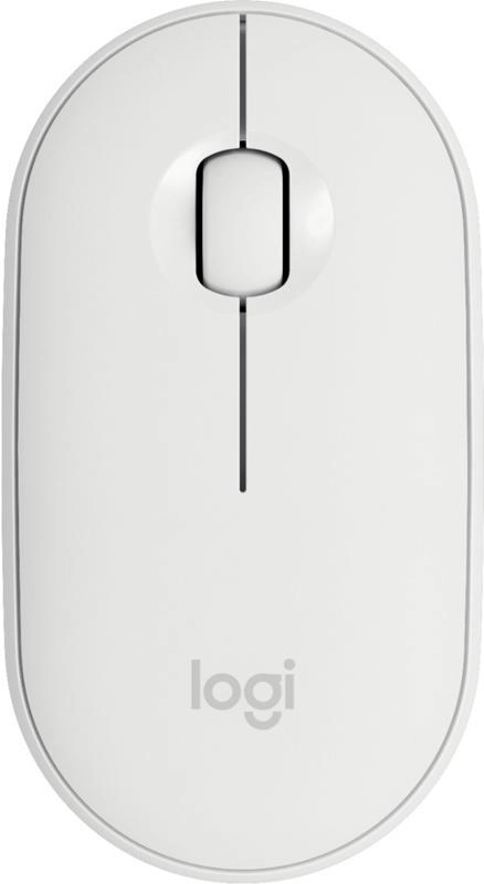 Мышь Logitech Pebble M350 белый (910-005541)