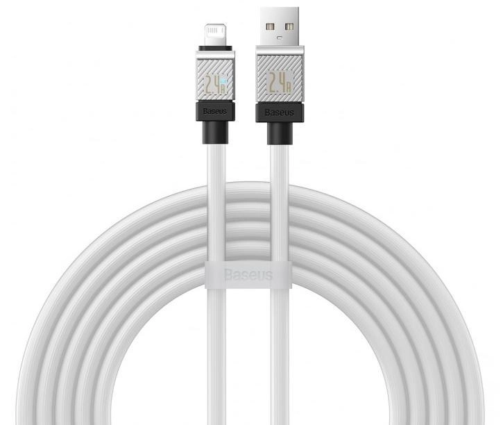 Кабель Baseus CoolPlay 2m White (CAKW000502)