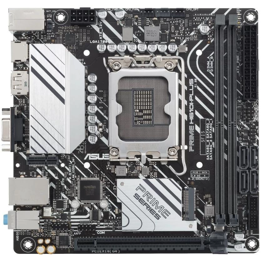 Материнская плата ASUS Prime H610I-Plus-CSM (90MB1GB0-M0EAYC)