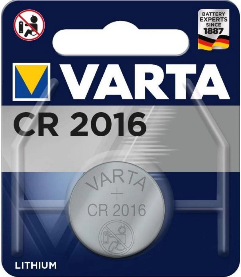 Батарейка Varta Lithium 6016 CR 2016 BL1 1pcs/Pack