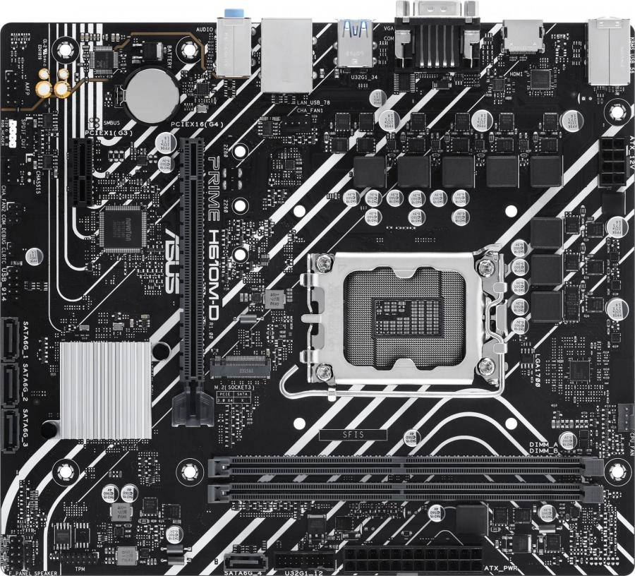 Материнская плата ASUS Prime H610M-D (90MB1G80-M0EAY0)