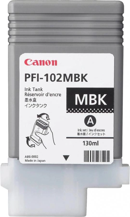 Картридж Canon PFI-102MBK черный матовый (0894B001)