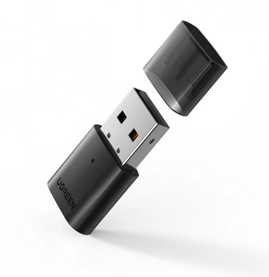 Bluetooth адаптер Ugreen CM390 USB-A Black (80889)