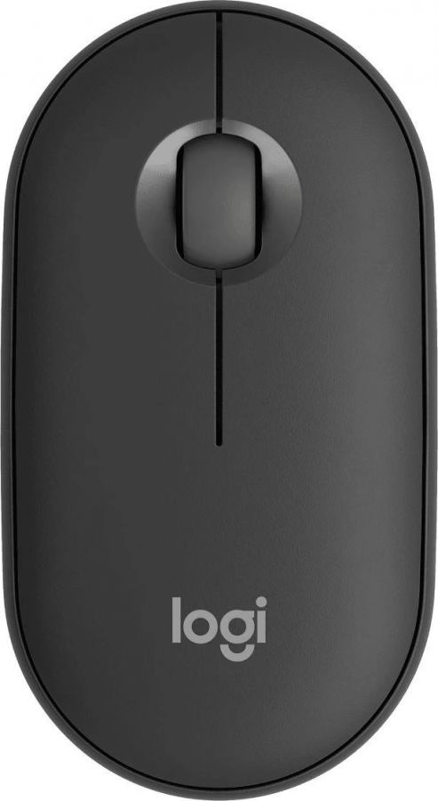 Мышь Logitech Pebble M350S графитовый (910-007015)