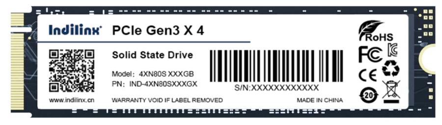 SSD диск Indilinx 256GB IND-4XN80S256GX