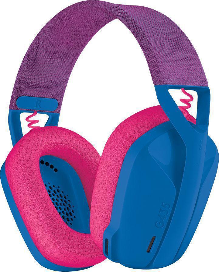 Наушники Logitech G435 голубой/розовый (981-001065)