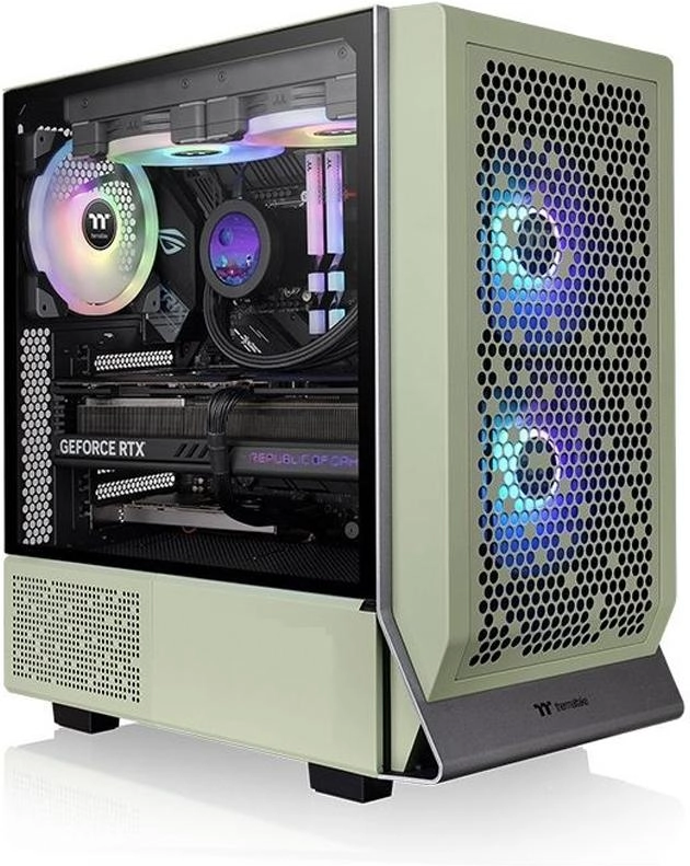 Корпус Thermaltake Ceres 300 TG ARGB E-ATX без БП Matcha Green (CA-1Y2-00MEWN-00)