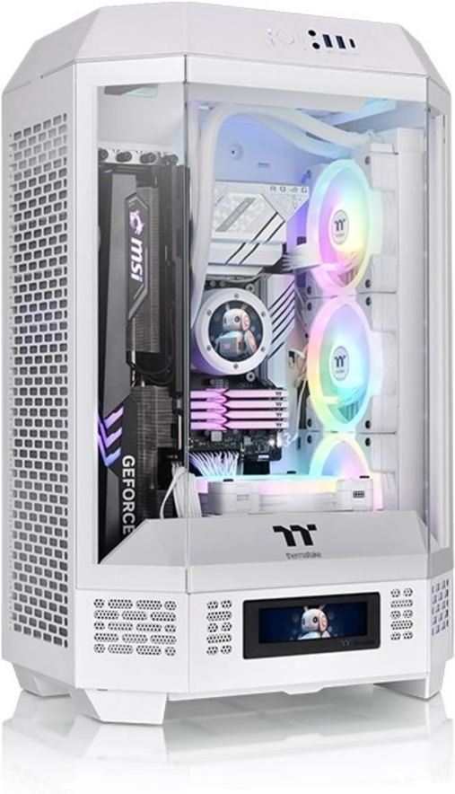 Корпус Thermaltake The Tower 300 Snow без БП белый (CA-1Y4-00S6WN-00)