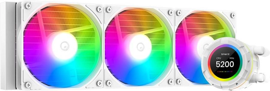 Система жидкостного охлаждения для процессора ID-Cooling SL360 XE White