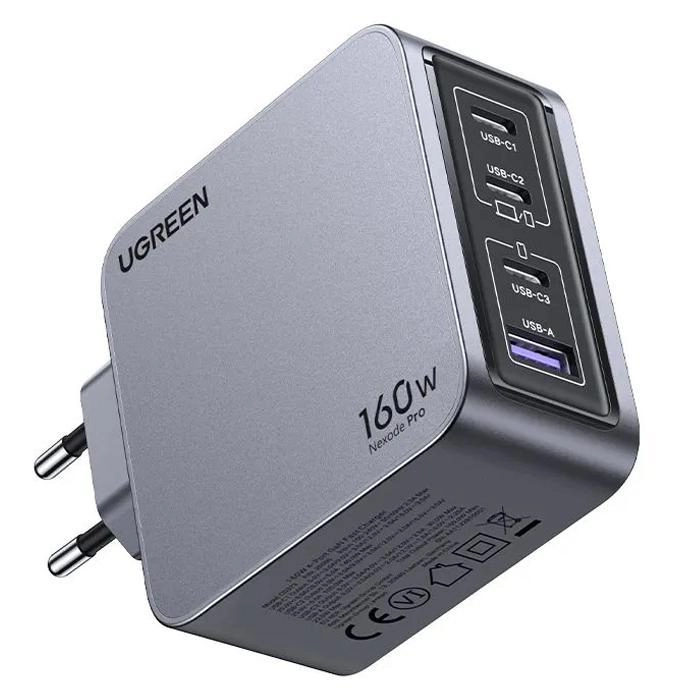 Сетевое зарядное устройство Ugreen X763 Space Gray (25877)