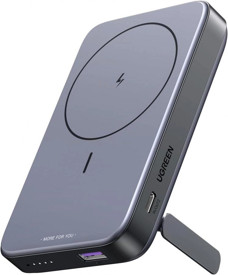 Портативное зарядное устройство Ugreen PB206 Space Gray (15086)
