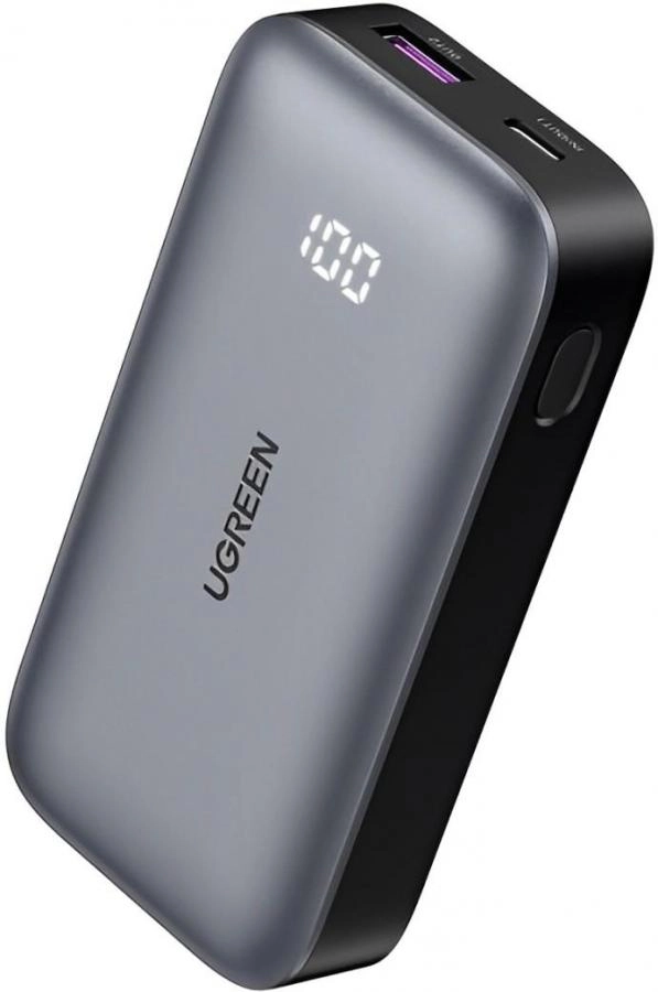 Портативное зарядное устройство Ugreen PB502 Grey (25185)