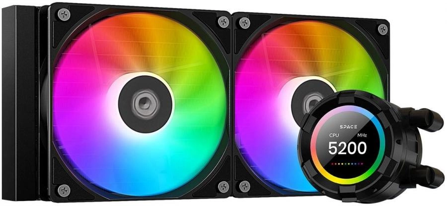 Система жидкостного охлаждения для процессора ID-Cooling SL240 XE Black