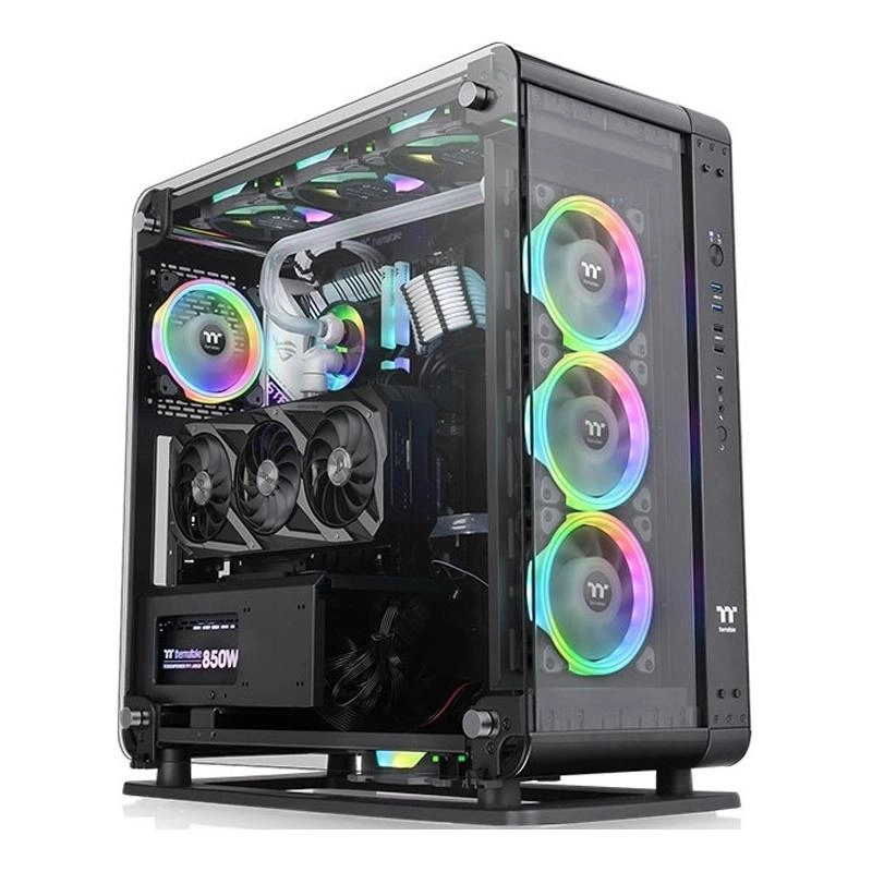 Корпус Thermaltake Core P6 TG черный без БП (CA-1V2-00M1WN-00)