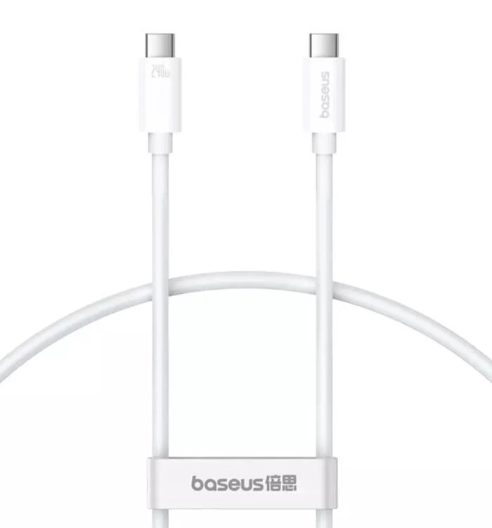 Кабель Baseus Superior Series 2 Type-C/Type-C 2м Moon White (P10365200211-04)