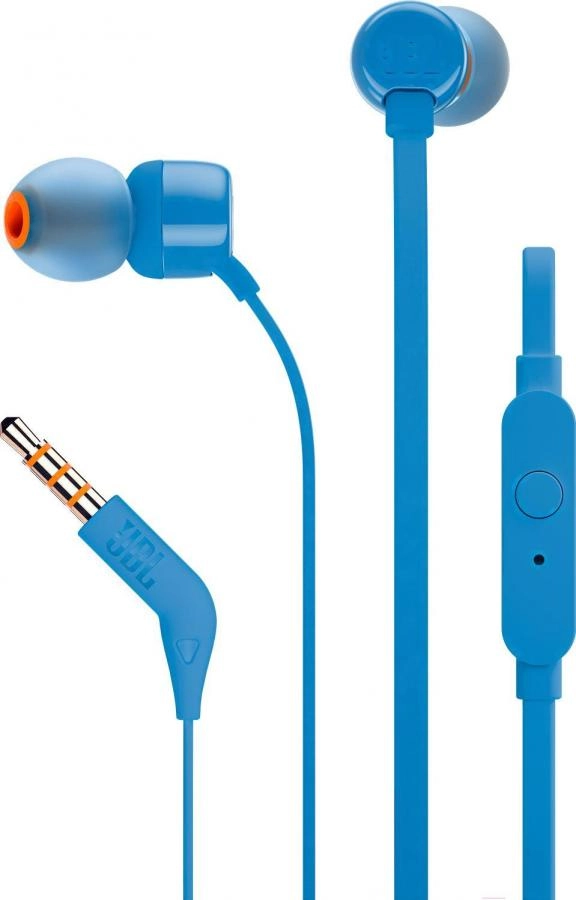 Наушники JBL T110 Blue (JBLT110BLU)