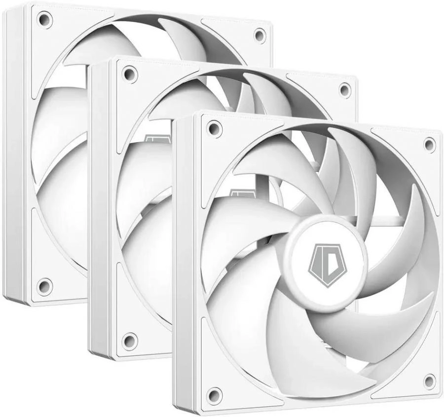 Вентилятор для корпуса ID-Cooling AF-125-W Trio белый