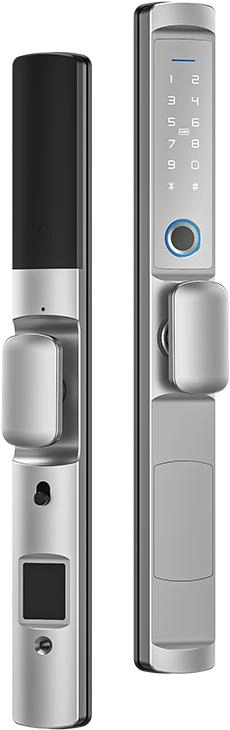 Умный дверной замок Roome Smart Tuya Digital Fingerprint Aluminum Door Lock A4 серебристый