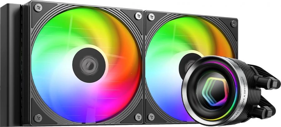 Система жидкостного охлаждения для процессора ID-Cooling FX240 INF Black