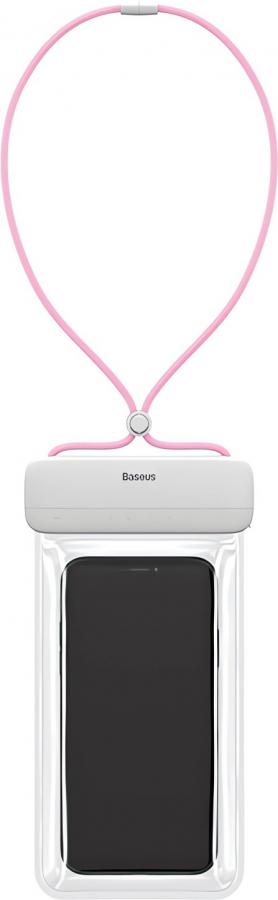 Чехол Baseus Let''s go Slip Cover Waterproof Bag White/Pink (ACFSD-D24)