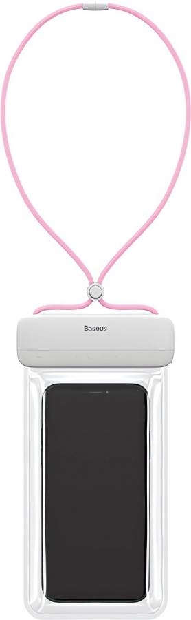 Чехол Baseus Let''s go Slip Cover Waterproof Bag White/Pink (ACFSD-D24)
