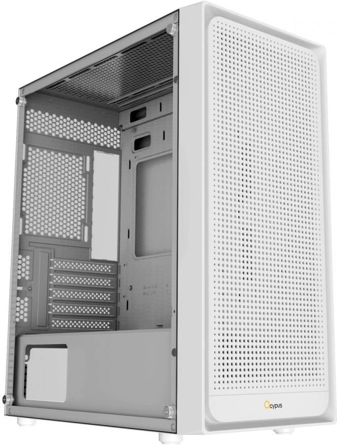 Корпус Ocypus Gamma C50 без БП White (Gamma-C50-WHG000XX-GL)
