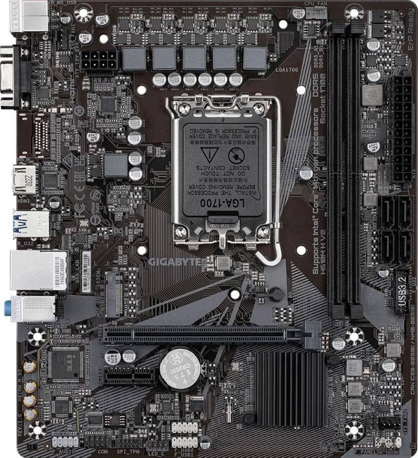 Материнская плата GigaByte H610M H V2 rev. 1.0