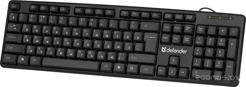 Клавиатура Defender Element HB-520 USB / 45522 (черный)