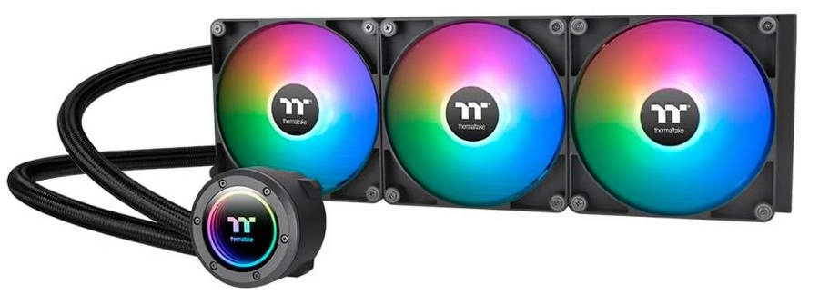 Система жидкостного охлаждения для процессора Thermaltake TH420 V2 ARGB черный (CL-W376-PL14SW-A)