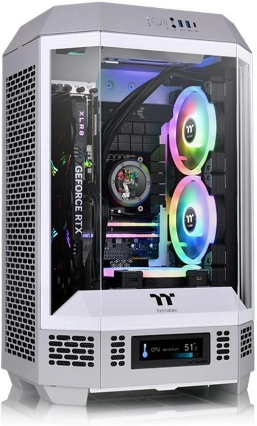 Корпус Thermaltake The Tower 300 mATX без БП Limestone (CA-1Y4-00SIWN-00)