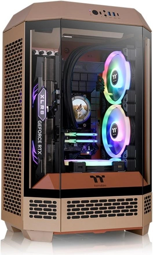 Корпус Thermaltake The Tower 300 mATX без БП Gravel Sand (CA-1Y4-00SGWN-00)