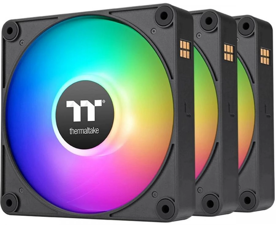 Комплект вентиляторов для корпуса Thermaltake CT120 EX ARGB 3-Fan Pack черный (CL-F181-PL12SW-A)