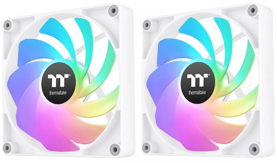 Вентилятор для корпуса Thermaltake CT120 Reverse ARGB Sync 2 Pack белый (CL-F175-PL12SW-A)