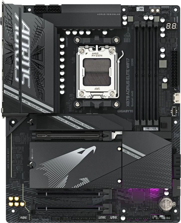 Материнская плата GigaByte X870 Aorus Elite WIFI7 rev. 1.1
