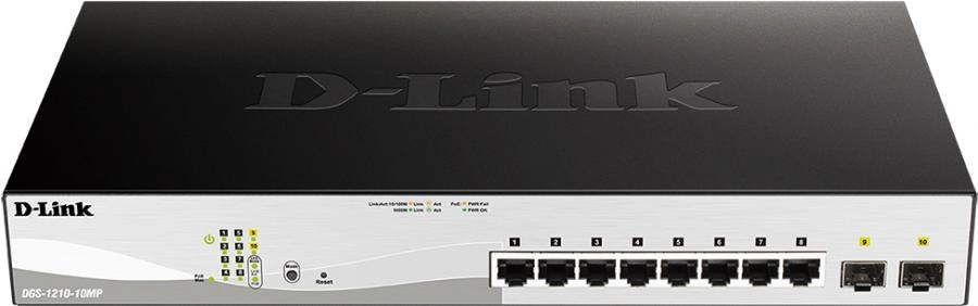Коммутатор D-Link DGS-1210-10MP/FL2A