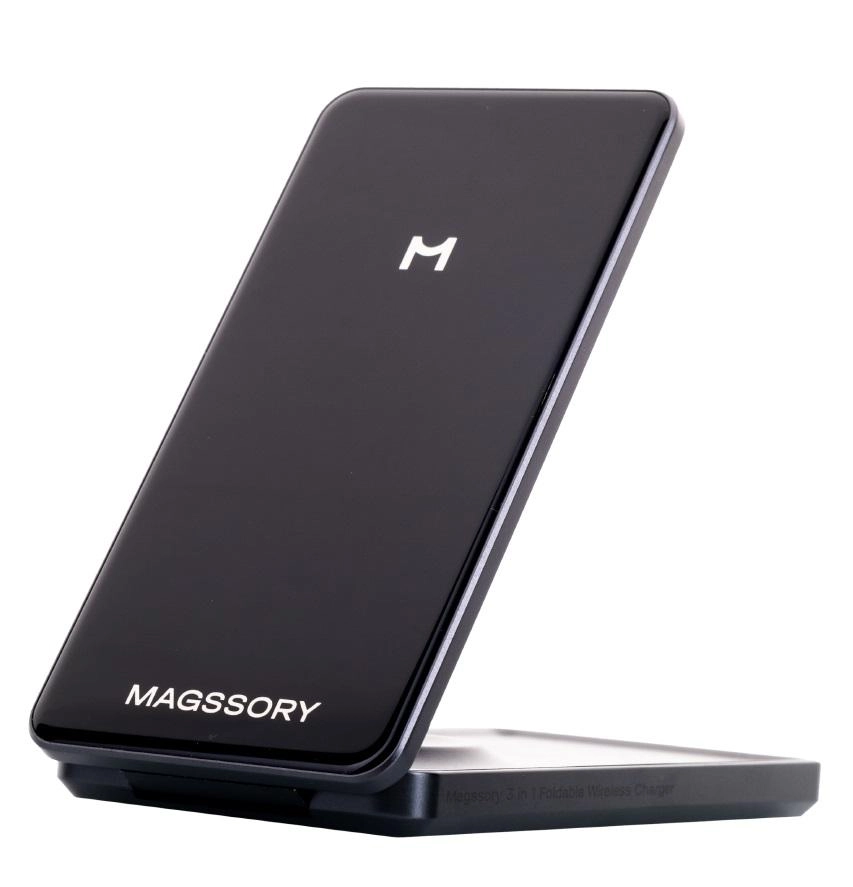 Беспроводное зарядное устройство Magssory Flip WCH014 Anthracite (WCH014b)