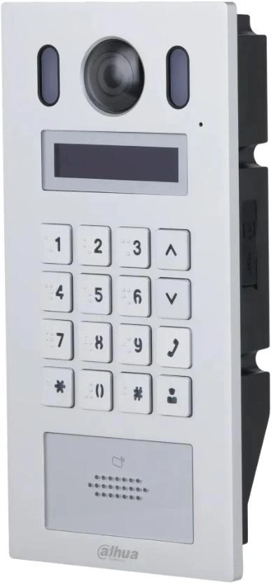 Вызывная панель Dahua DHI-VTO6222E-P серебристый