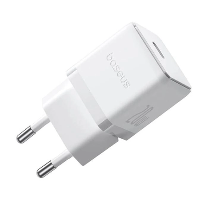 Сетевое зарядное устройство Baseus Palm 20W EU Moon White (P10111602213-01)