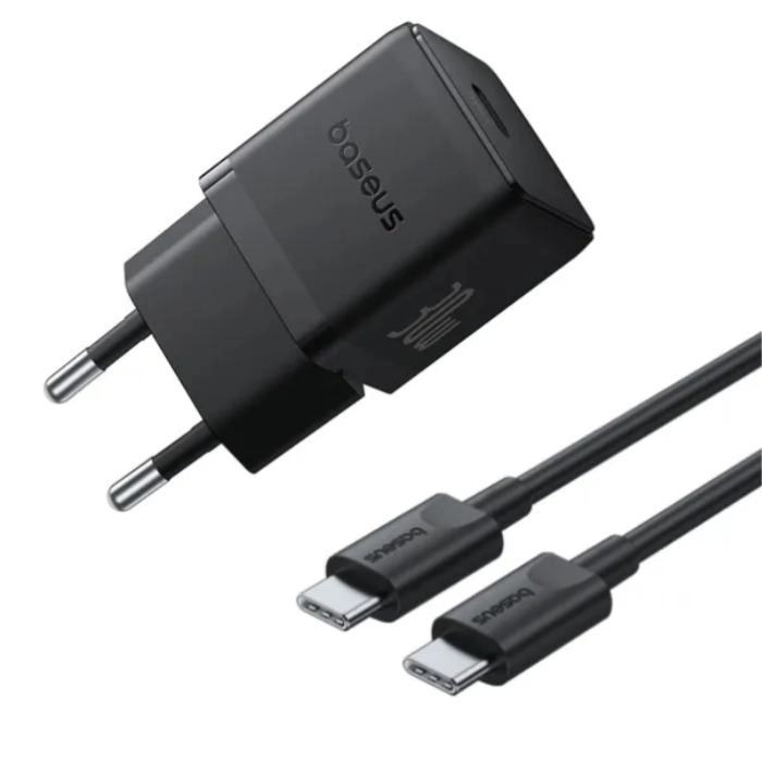 Сетевое зарядное устройство Baseus Palm 30W EU Cluster Black (P10111605113-01)