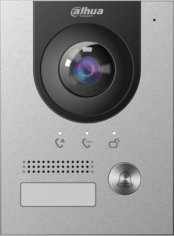 Видеопанель Dahua DHI-VTO2201F-P-S2 серебристый