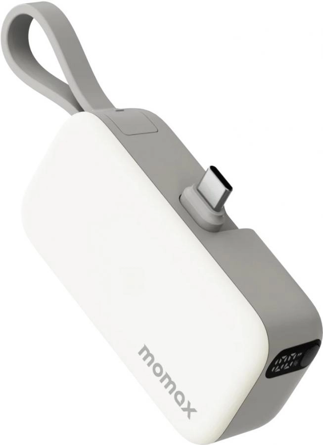 Портативное зарядное устройство Momax IP130 1-Power Mini 3 в 1 White (IP130W)