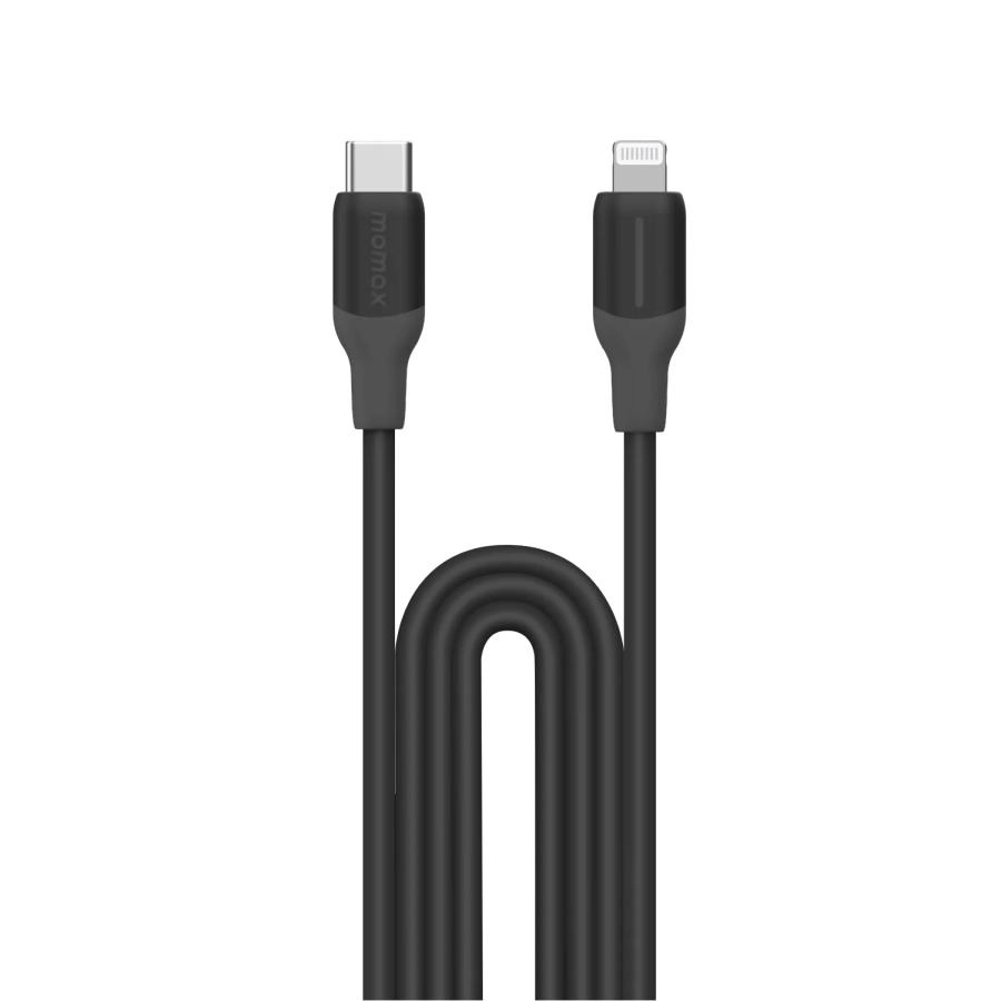 Кабель Momax 1-Link DL53D USB-C/Lightning 1.2м Black