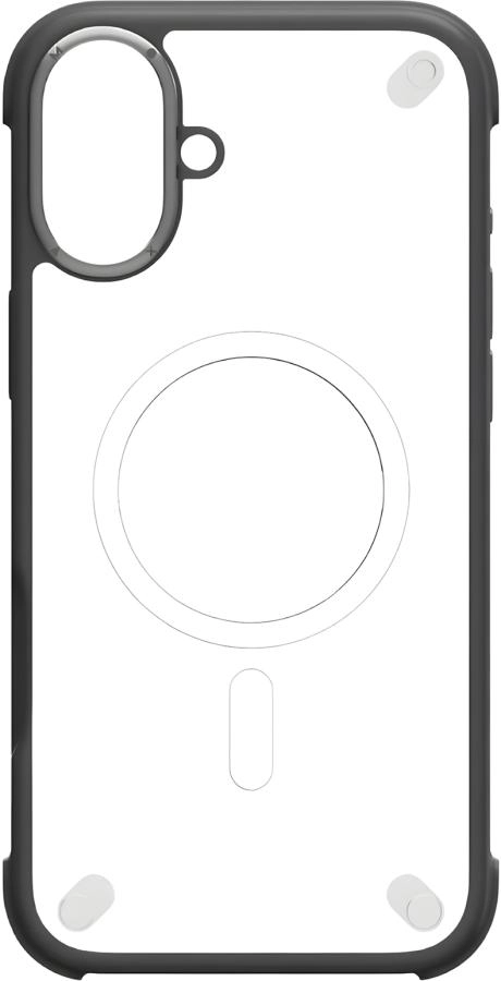 Чехол для смартфона Momax CaseForm Air для iPhone 16 Black (MUAP24SD)