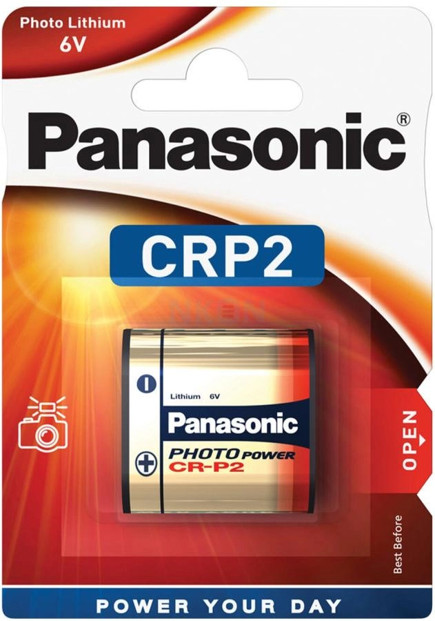 Батарейка Panasonic Lithium Power CRP2 BL1 (CR-P2L/1B)