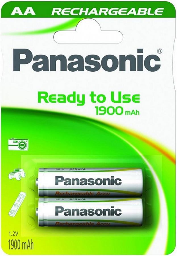 Аккумулятор Panasonic HR6 AA 1900mAh BL2 (HHR-3MVE/2BC)