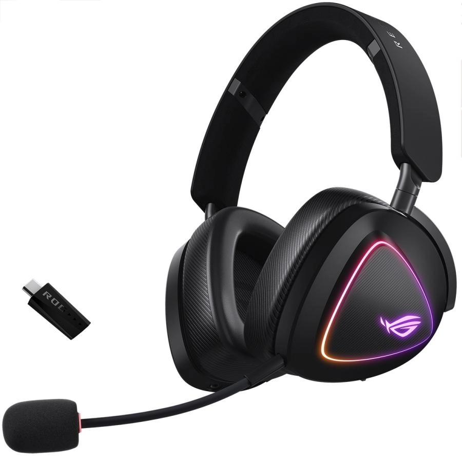Гарнитура ASUS ROG Delta II Black (90YH03W0-BHUA00)