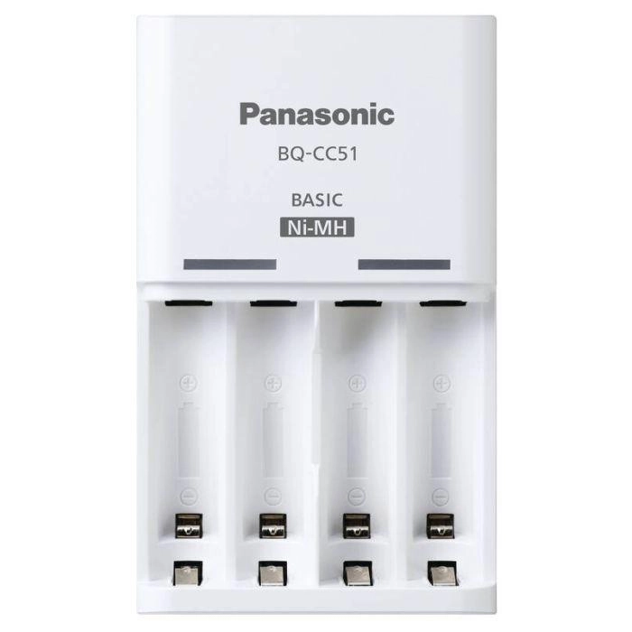 Аккумулятор с зарядным устройством Panasonic Eneloop BQ-CC51/4xBK-3MCCE Basic Charger (K-KJ51MCD40E)
