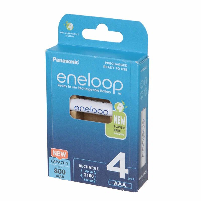 Аккумулятор Panasonic Eneloop AAA 800mAh BL4 (BK-4MCDE/4CP+case)