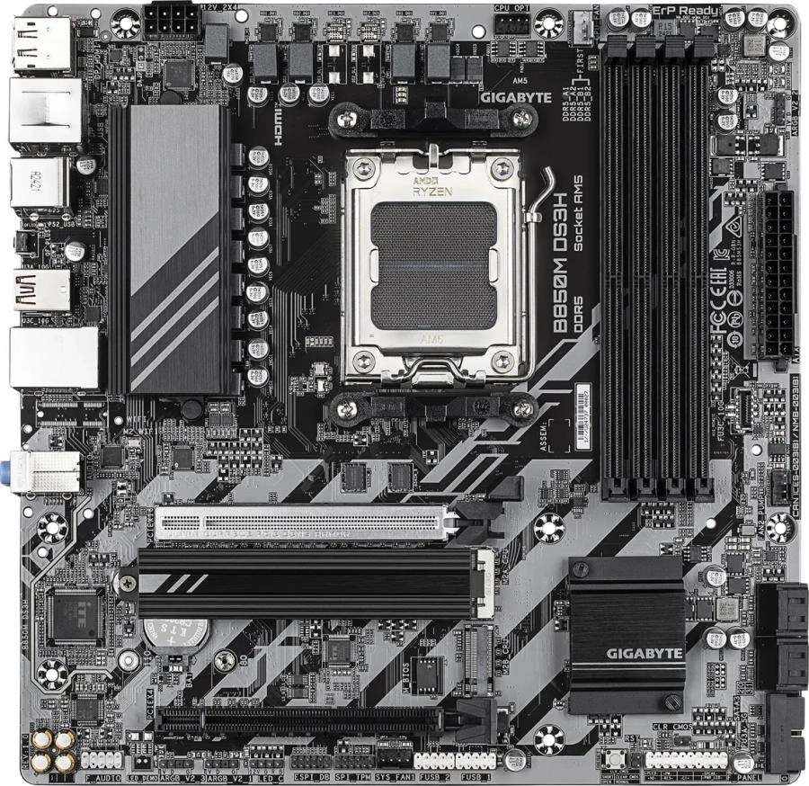 Материнская плата Gigabyte B850M DS3H rev. 1.0